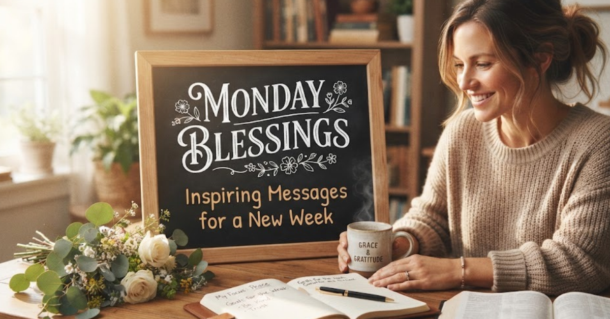 Monday Blessings: Inspiring Messages for a New Week