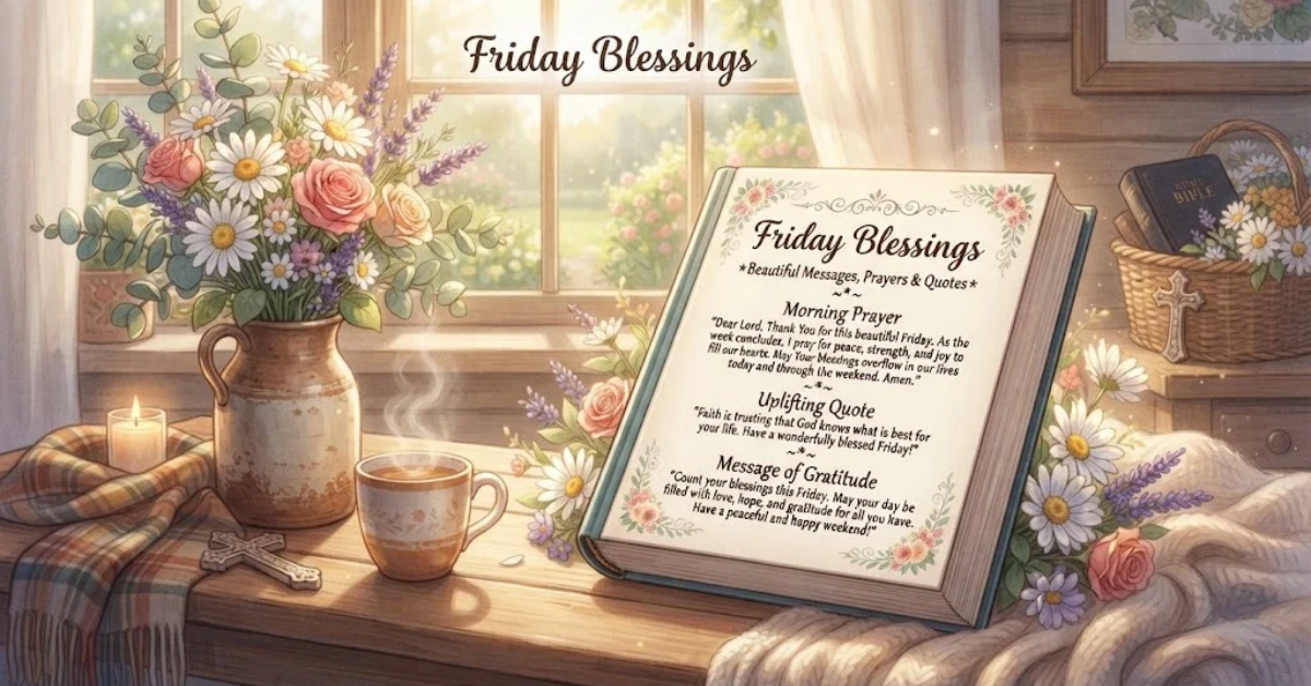Friday Blessings: Beautiful Messages, Prayers & Quotes